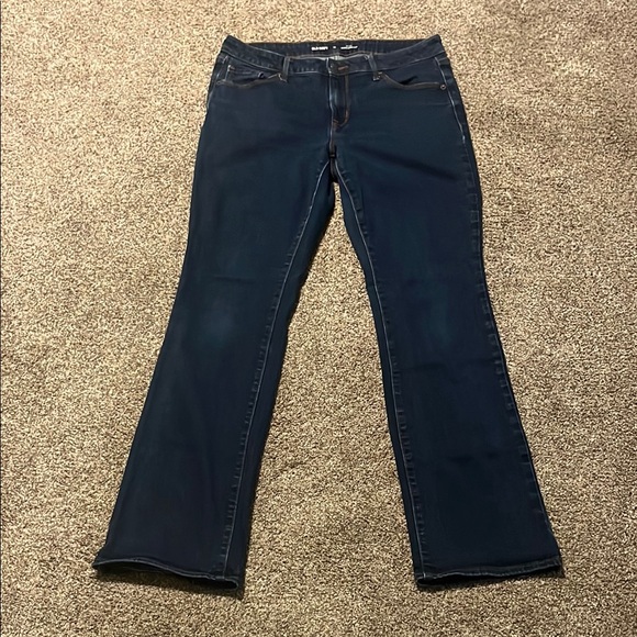 Old Navy Blue Boot Cut Jeans - Picture 1 of 3
